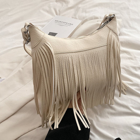 Fringe Medium Crossbody Bag